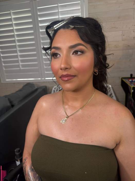 RushBlush everyday client hair and makeup