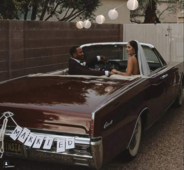 Just married
