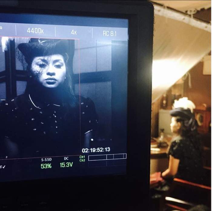 RushBlush production, on set fun