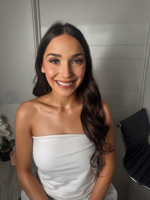 Everyday client, curls and glam