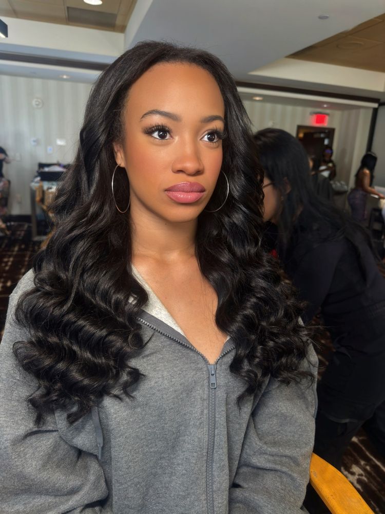 RushBlush everyday client hair and makeup