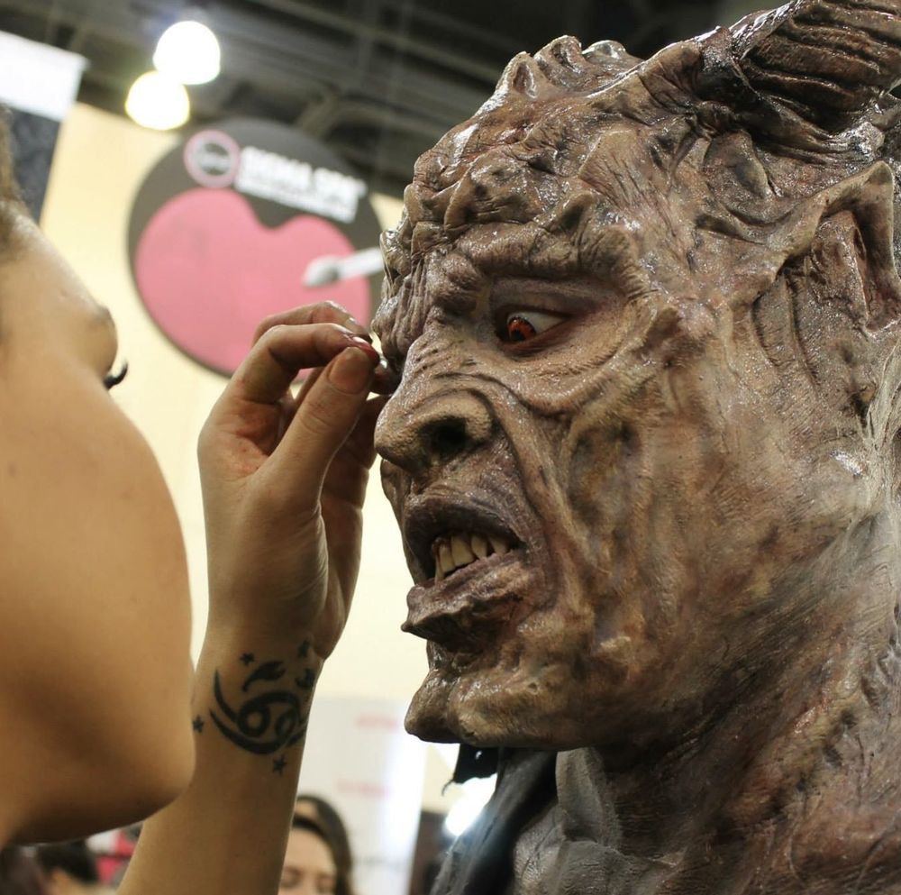RushBlush character and SFX makeup