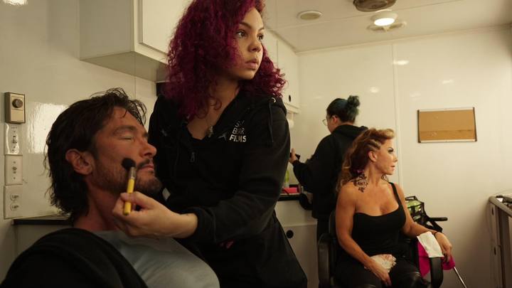 Trailer, hair and makeup
